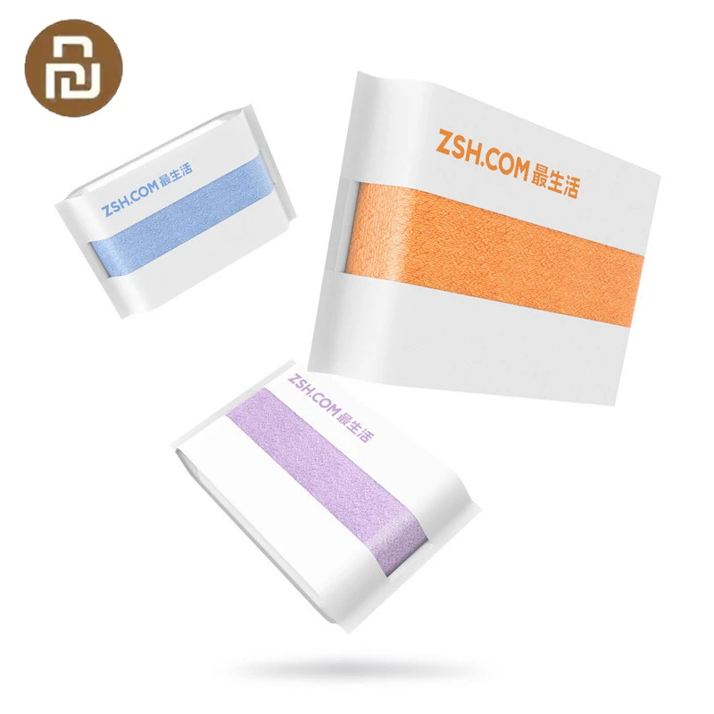 

Original ZSH Polyegiene Antibacterical Towel Young Series 100% Cotton 5 Colors Highly Absorbent Bath Face Hand Towel