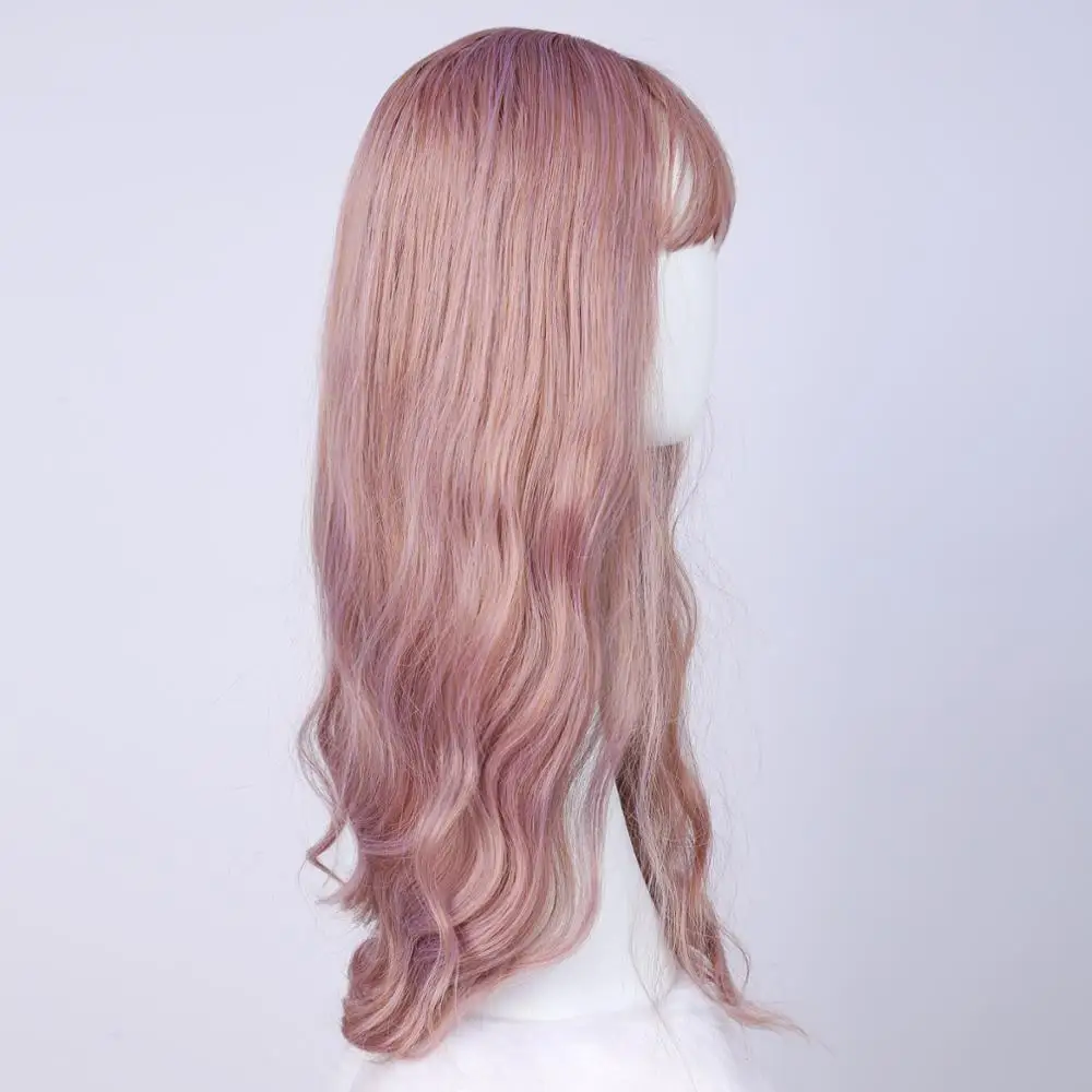 Косплей Аниме Маска кигуруми/силиконовая маска сочетающийся парик розовые