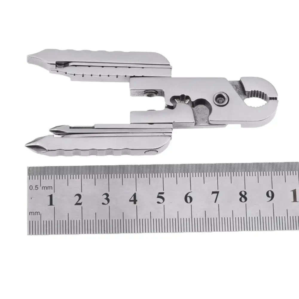 Stainless Steel Portable Outdoor Multitool Pliers Knife Keychain Screwdriver Mini Herramientas Multi Tools | Инструменты