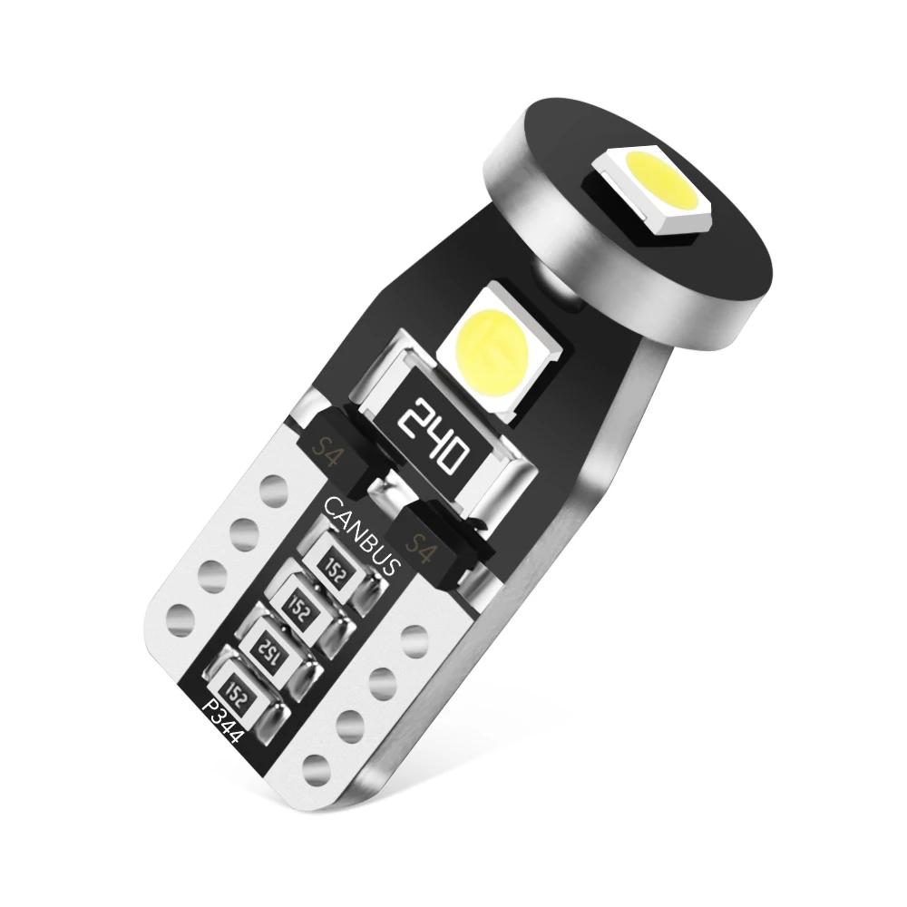 10 шт. светодиодные лампы T10 Led W5W белые для opel astra h j g corsa insignia zafira b vectra c d vivaro |