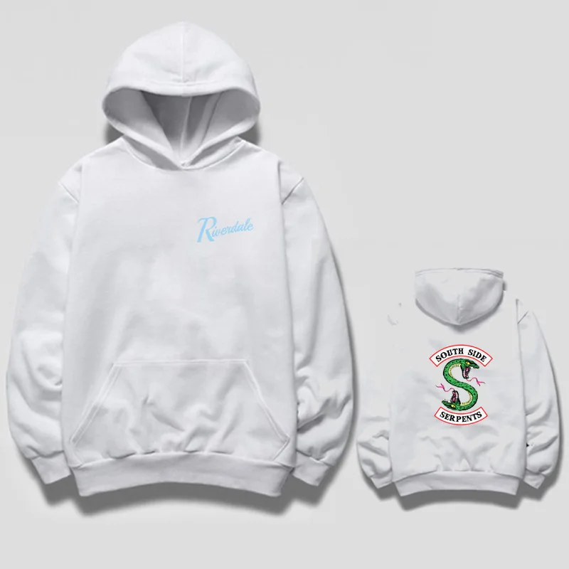 Толстовка с капюшоном &quotSouth Side Serpents&quot ривердейл пуловер куртки круглым вырезом