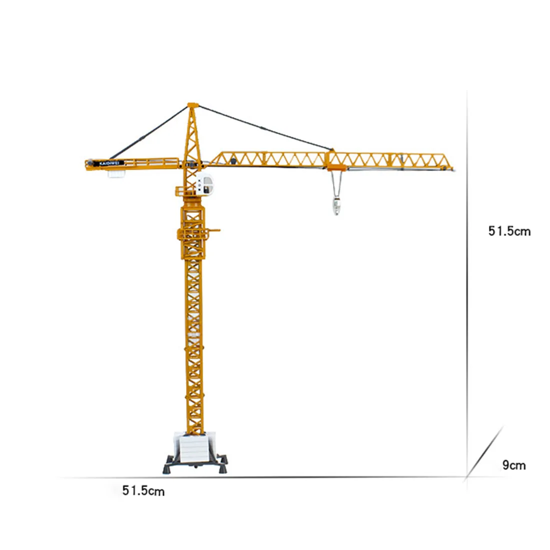 

NFSTRIKE 1:50 Tower Crane Model Engineering Truck Construction Vehicle Alloy Car 2019 New Arrival