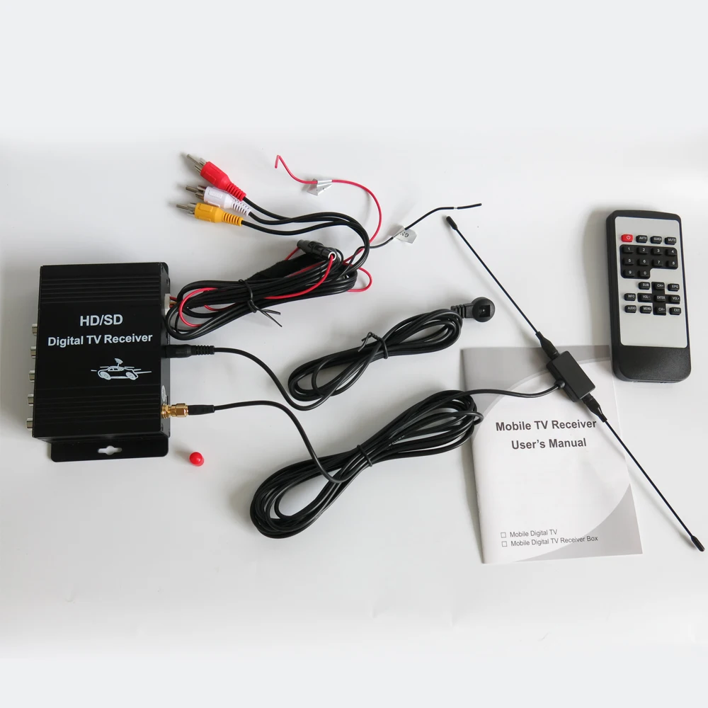 ТВ-приставка DVB-T ATSC + антенна кабель питания для телефона (продается только вместе