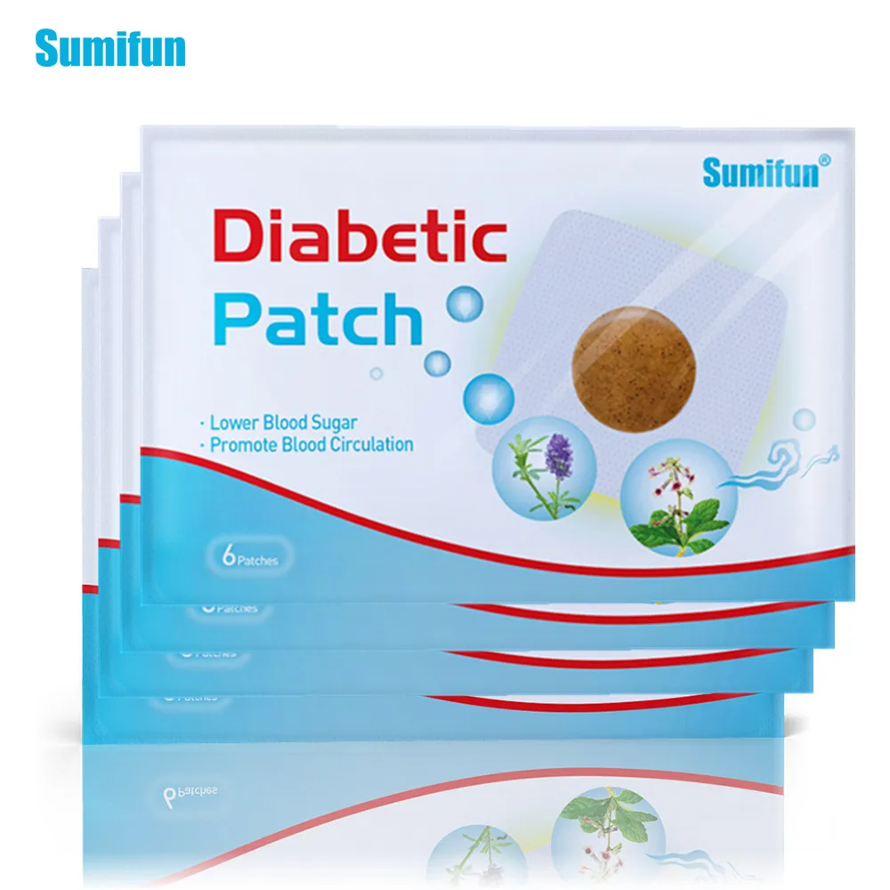

Sumifun 6/18Pcs Diabetic Patch Stabilizes Blood Sugar Level Balance Blood Glucose Diabetes Patches Treatment Herbal Slim Patches