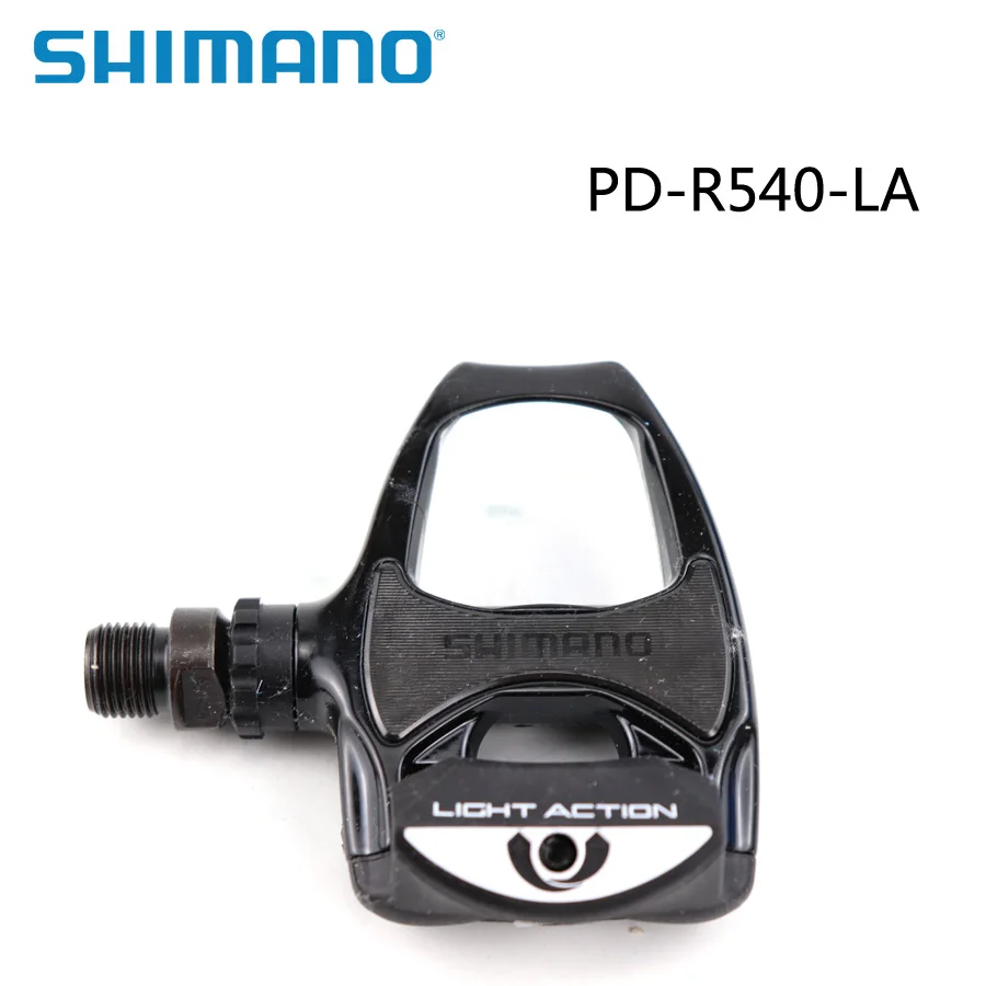 SHIMANO PD-R540 PD R540 LA SPD SL педаль оригинальная коробка включает в себя SM-SH11 самоблокирующиеся бутсы, Педальный светильник, педали для езды на велосипеде