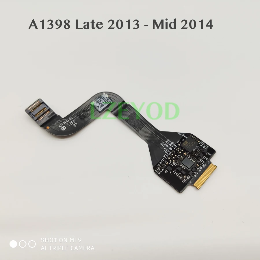 Оригинальный гибкий кабель 821-1610-A 821-1904-A для Apple Macbook Pro Retina 15 дюймов A1398 трекпада 2012