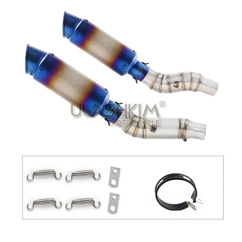 Модифицированная средняя труба без шнуровки для kawasaki Z1000 Z1000J/R Ninja1000 Z 1000 Z1