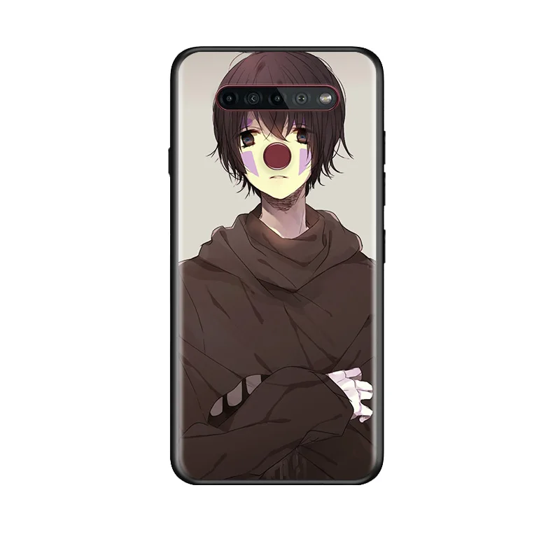 

Anime Spirited Away No Face Man For LG G8 V30 V35 V40 V50 V60 Q60 K40S K50S K41S K51S K61 K71 K22 ThinQ 5G Phone Case