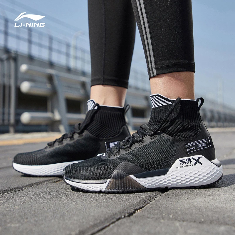 Li-Ning/женская спортивная обувь без ограничений; спортивная обувь с дышащей подкладкой; кроссовки; AFJP006 YXX049