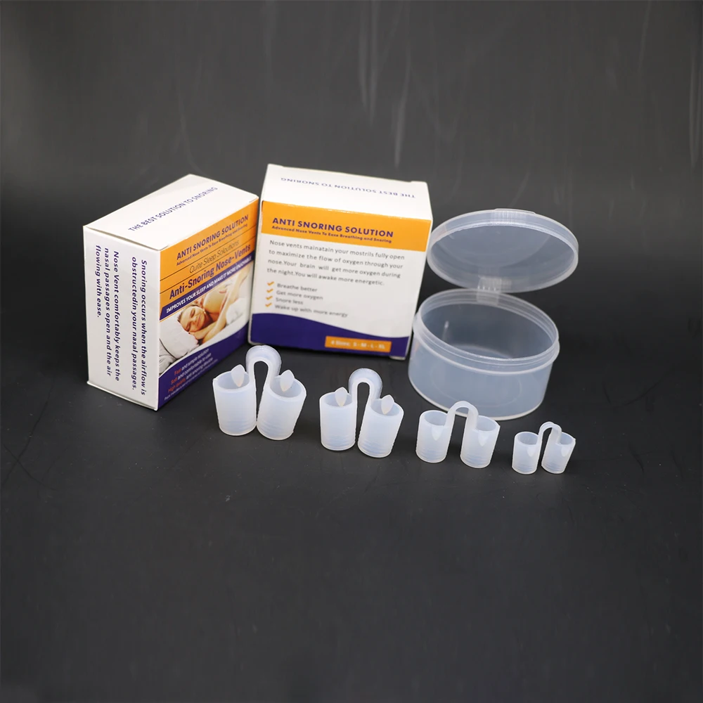 2 коробки/партия силиконовые конусы для носа|sleep aid|anti snore nosestop snoring |