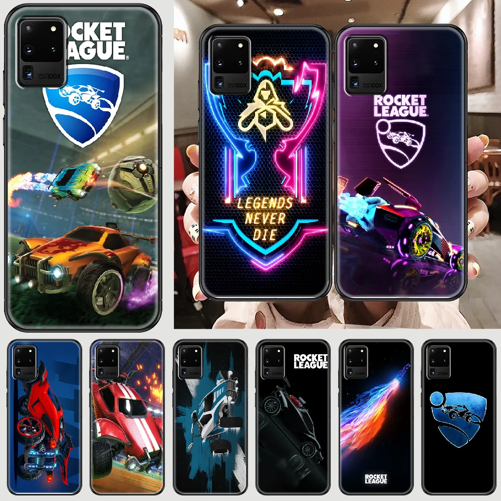 Чехол для телефона Game Rocket League Samsung Galaxy Note 4 8 9 10 20 S8 S9 S10 S10E S20 Plus UITRA Ультрачерный