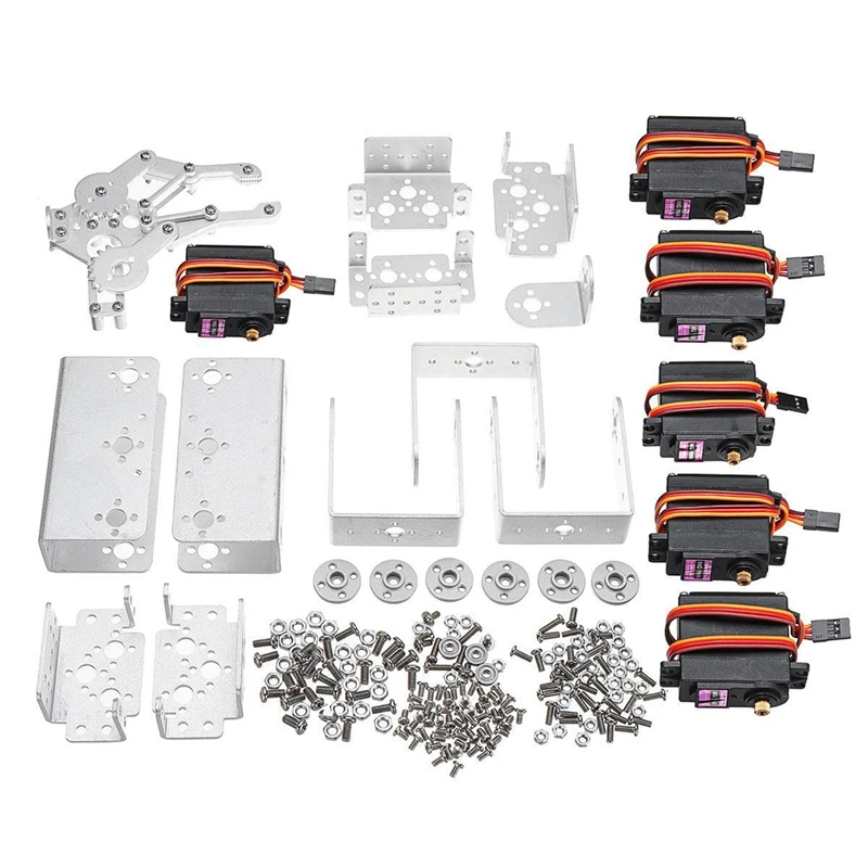 Алюминиевый 6Dof механический Роботизированный рычаг зажим крепление комплект с