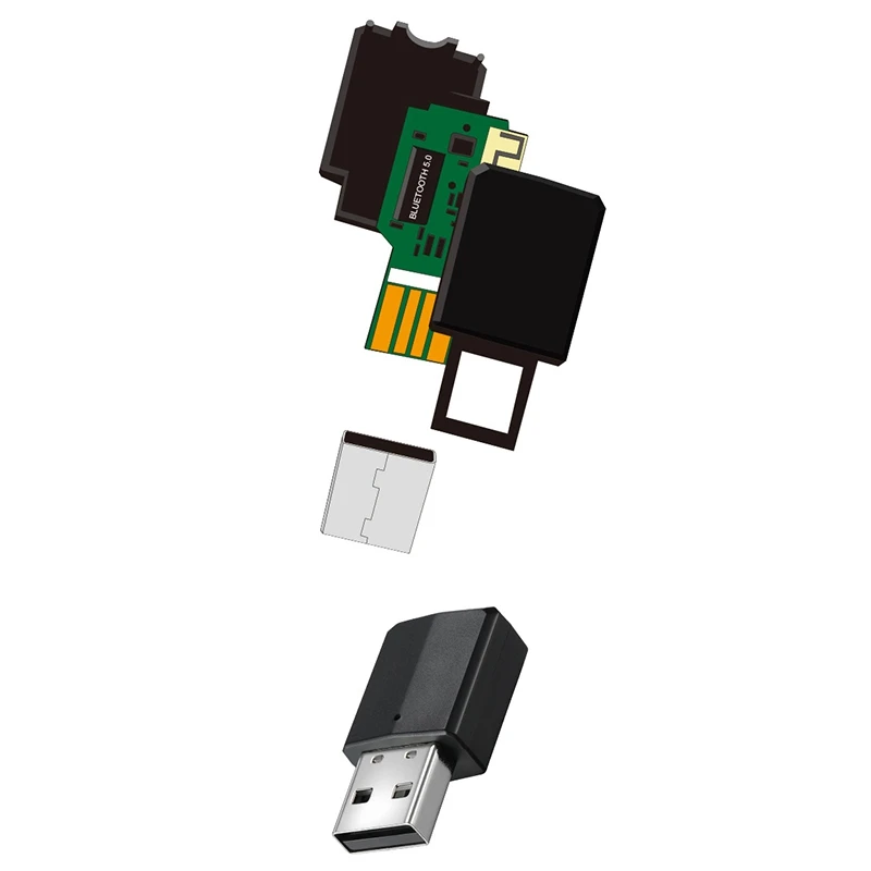 

Bluetooth Transmitter Receiver 2 in 1 Adapter Bluetooth 5.0+EDR with 3.5mm Digital Audio for PC Home Headphones TV Car