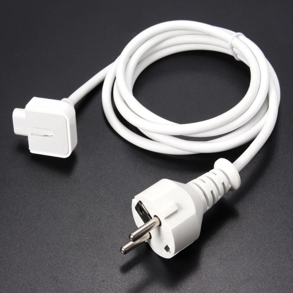 Extension Cord Wall Cord Cable Compatible For Apple Mac Ibook Macbook Pro Power Adapters 45w, 60w,85w