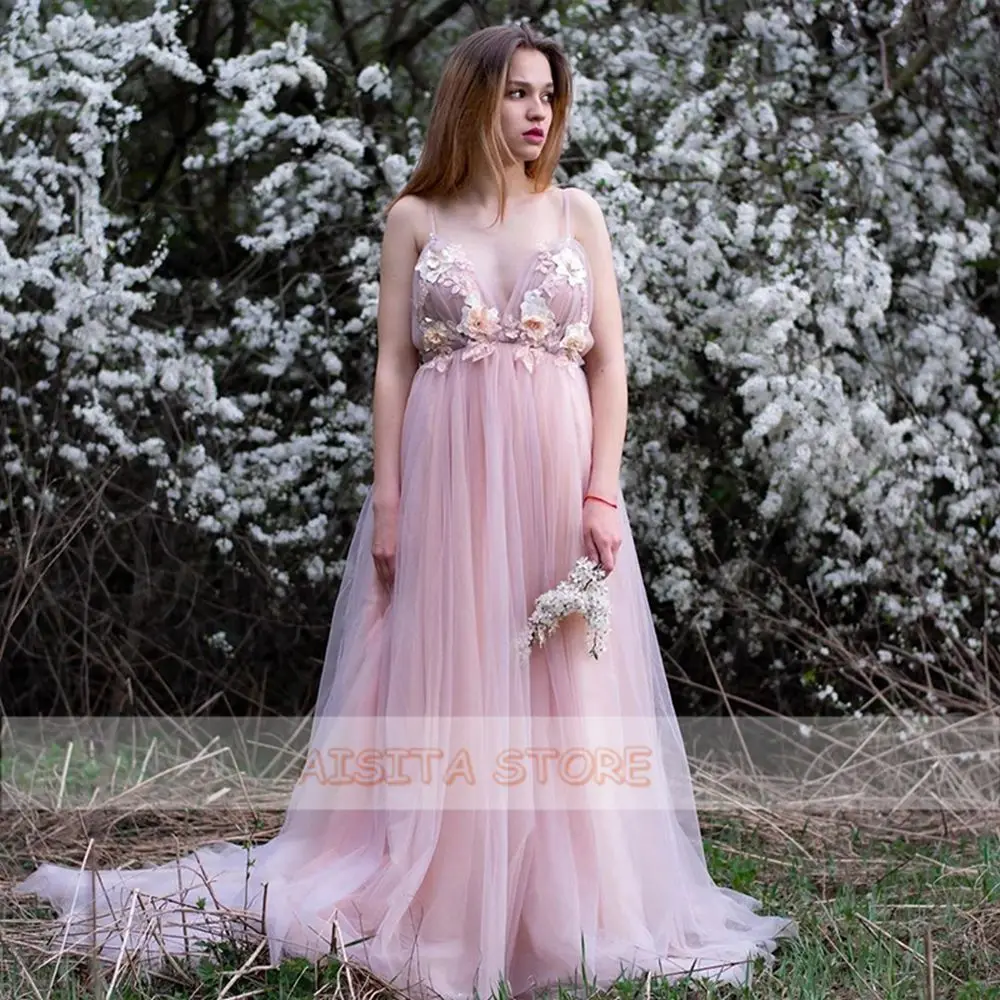 Платье в пол для выпускного вечера с V-образным вырезом без рукавов открытой