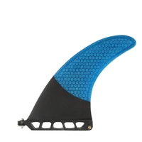 surfboard single fin central fin fibreglass 6789 fins blue color sup board quilhas fins