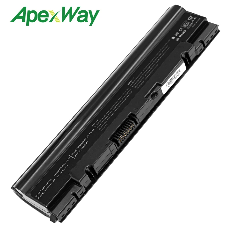 Apexway 4400mah 11 1 V Аккумулятор для ноутбука ASUS A31 1025 Eee PC 1025C 1025CE 1225 1225B 1225C R052 R052C R052CE 6