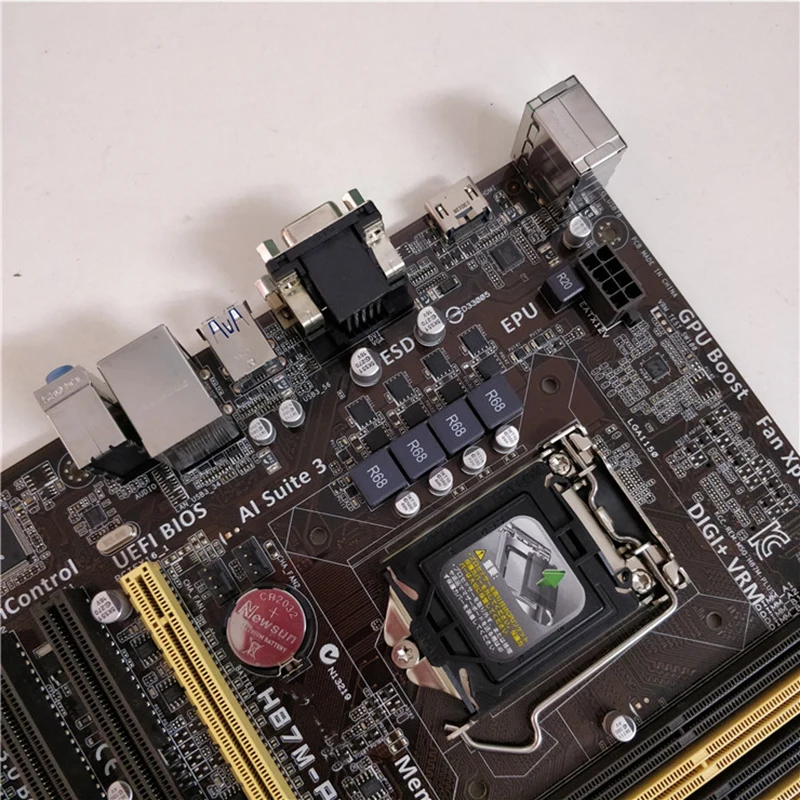 Bestellen Desktop-Motherboard Für ASUS H87M-PLUS H87 1150 DDR3 I3 4160 I5 Perfekte Test, Gute Qualität