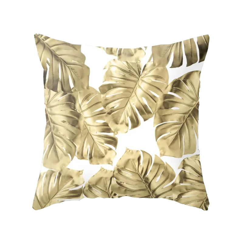 Modern Geometric Decorative Throw Pillow Cases Cushion Covers For Sofa Seat Chair Car 45x45cm Gray Yellow Color Living room | Дом и сад