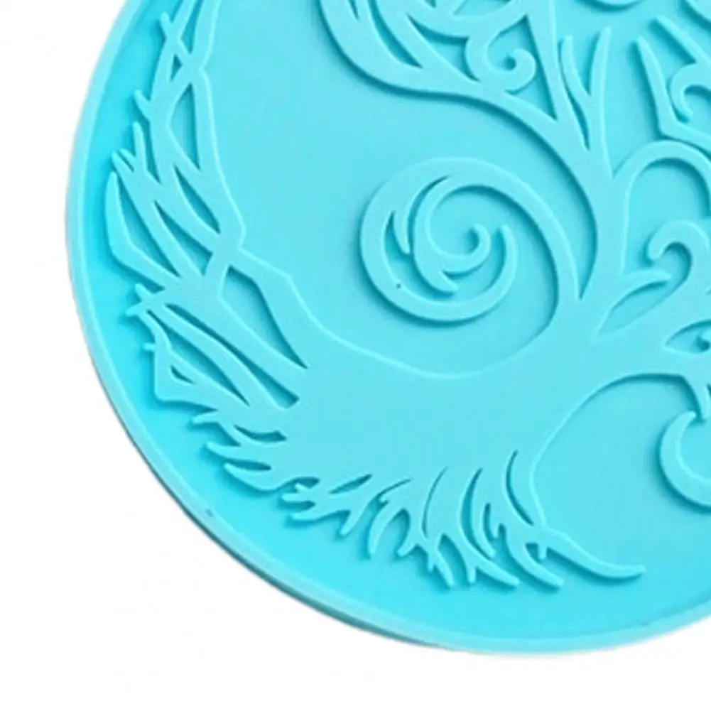 Лидер продаж 80% круглая антипригарная форма мягкая подставка под дерево