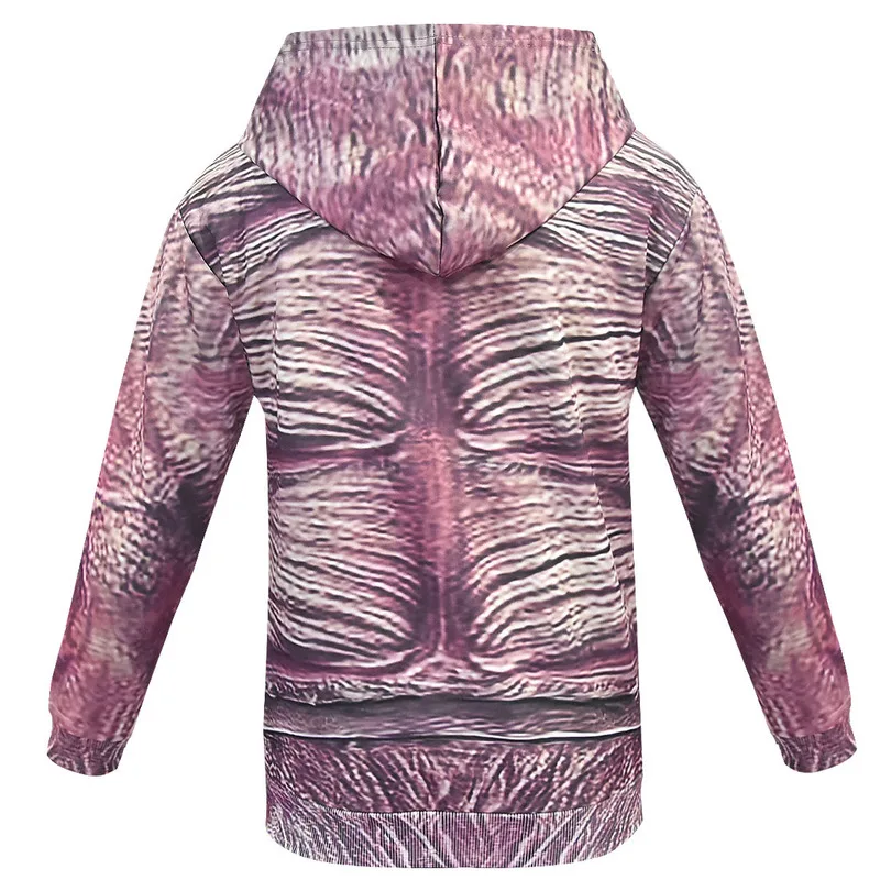 Demogorgon Толстовка Косплей Костюм куртка толстовка на молнии с капюшоном + брюки