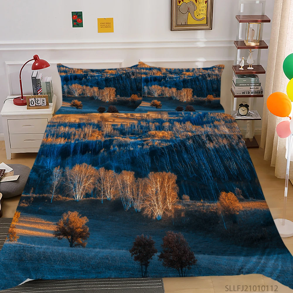 

Home Textile 3D Bedding Set Queen Size Modern Home Bed Set Pillowcase King Full Double Single Twin Size