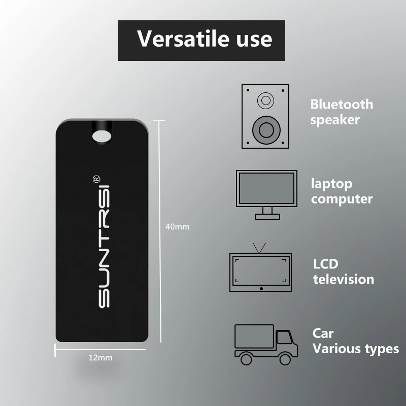 Suntrsi USB 2 0 мини флеш накопитель новейший черный пластиковый корпус 32 ГБ