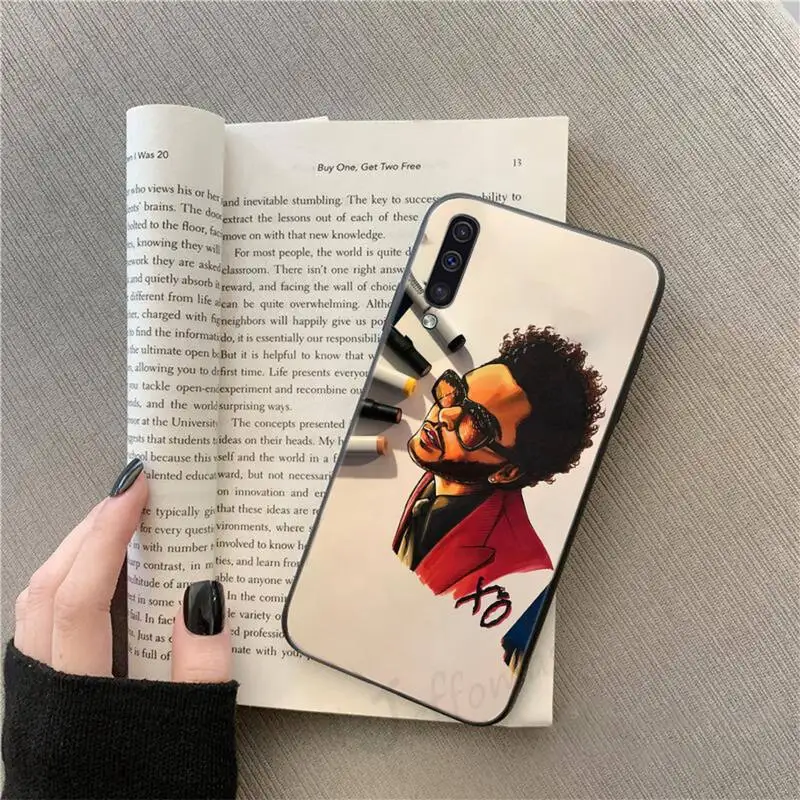 

ciciber The Weeknd XO Phone Case For Samsung galaxy S 9 10 20 A 10 21 30 31 40 50 51 71 s note 20 j 4 2018 plus