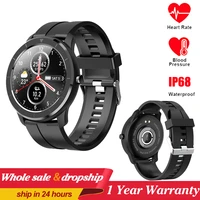 t6 smart watch men fitness tracker women wearable devices ip68 smartwatch heart rate wristwatch men smart watch pk dt78 l13 l7