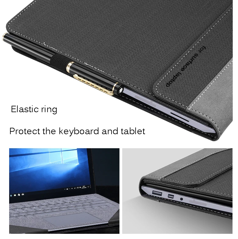 Laptop Case Detachable Protective Sleeve Hard Shell Cover Computer Bag for 13.5 Inch Microsoft Surface 1 2 3 4 | Компьютеры и офис