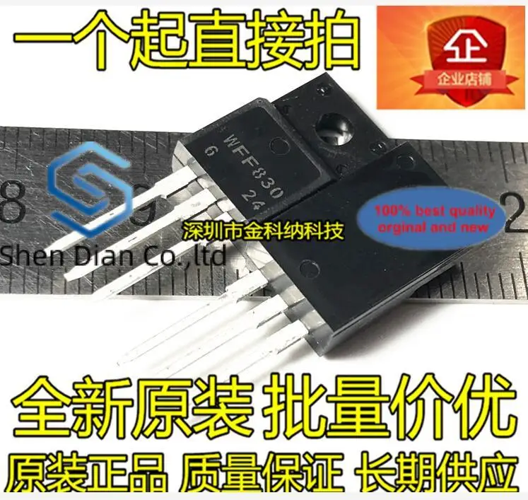 10 шт., 100% оригинальные новые фонарики WFF830 WFF830N 5A500V MOSFET NPN