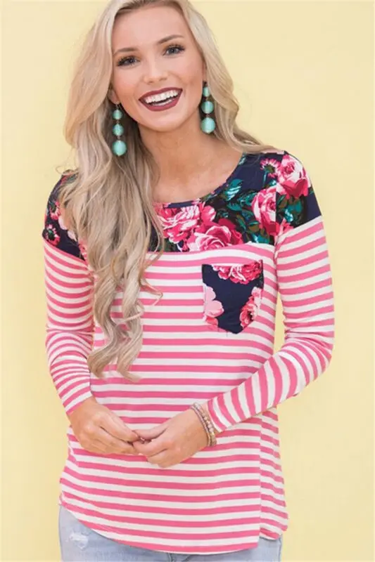 Лидер продаж Женская Футболка для беременных кормящих грудью с длинным рукавом