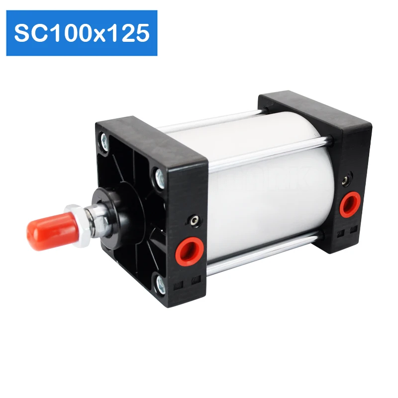 En çok Satan Ihracatçı Sc100x125 çap 100mm Inme 125mm Silindir Piston çift Etkili Aktüatör Hava Pnömatik Silindir Bestarena