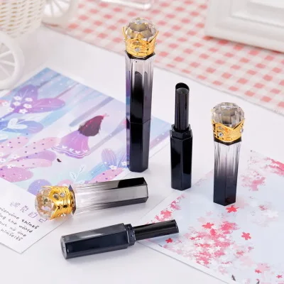 

20/50/100pc Black Diamond Refilled Bottle 3.5g Lipstick Tubes for Cosmetic Packaging Container