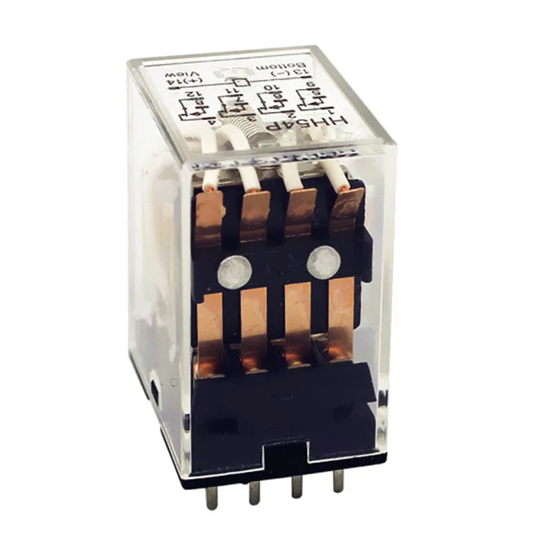Релейный переключатель питания HH54P MY4NJ (5 шт./лот) 12 В постоянного тока 24 36 48 110 220 5 А