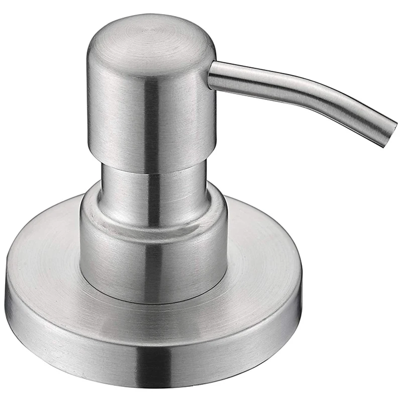 Столешница дозаторы мыла лосьон прозрачная бутылка с ржавчиной нержавеющая сталь насос, лосьон/мыло дозатор для кухни или батро