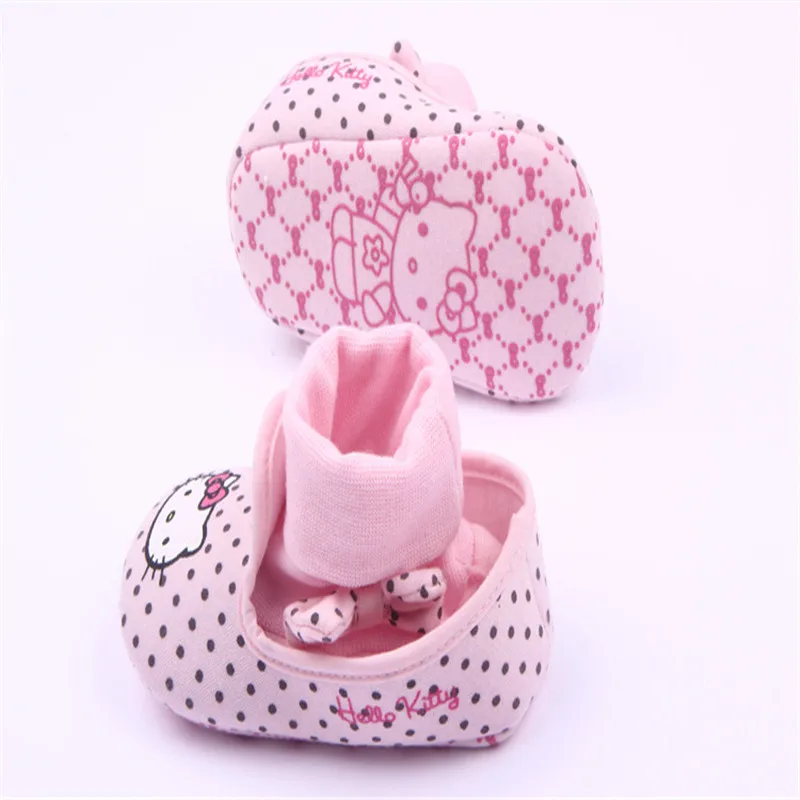 Лидер продаж 2021 года Симпатичная обувь для малышей хлопковые ботинки с рисунком