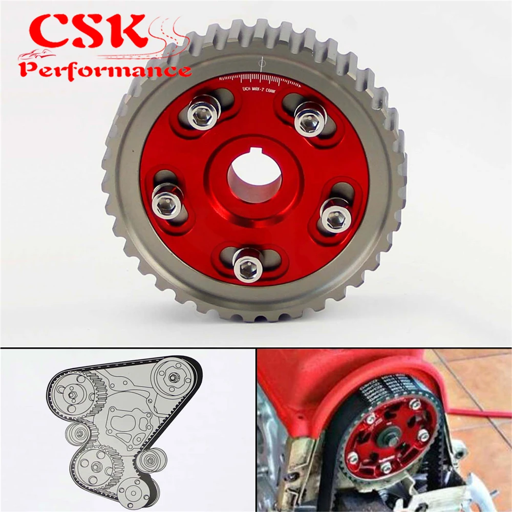 Прозрачная крышка ремня зубчатой передачи + комплект шкива камеры для Honda Civic D15 D16C