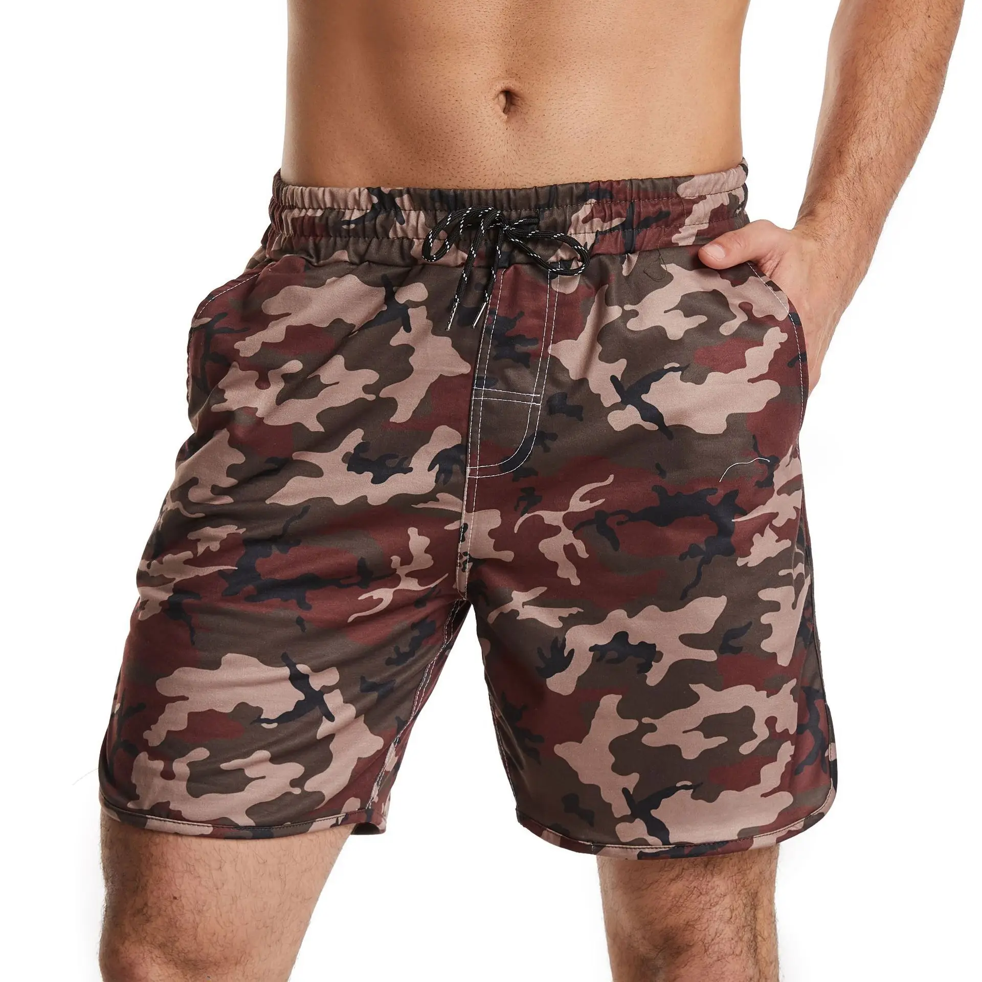 

Summer Men's Shorts Fashion Camouflage Sports Casual Style Home Five-Point Pants Men