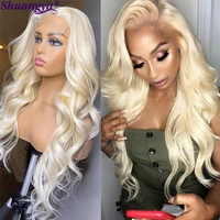 613 hd lace frontal wig 13x4 human hair wigs blonde brazilian body wave lace front wig 180 remy colored wigs for black women