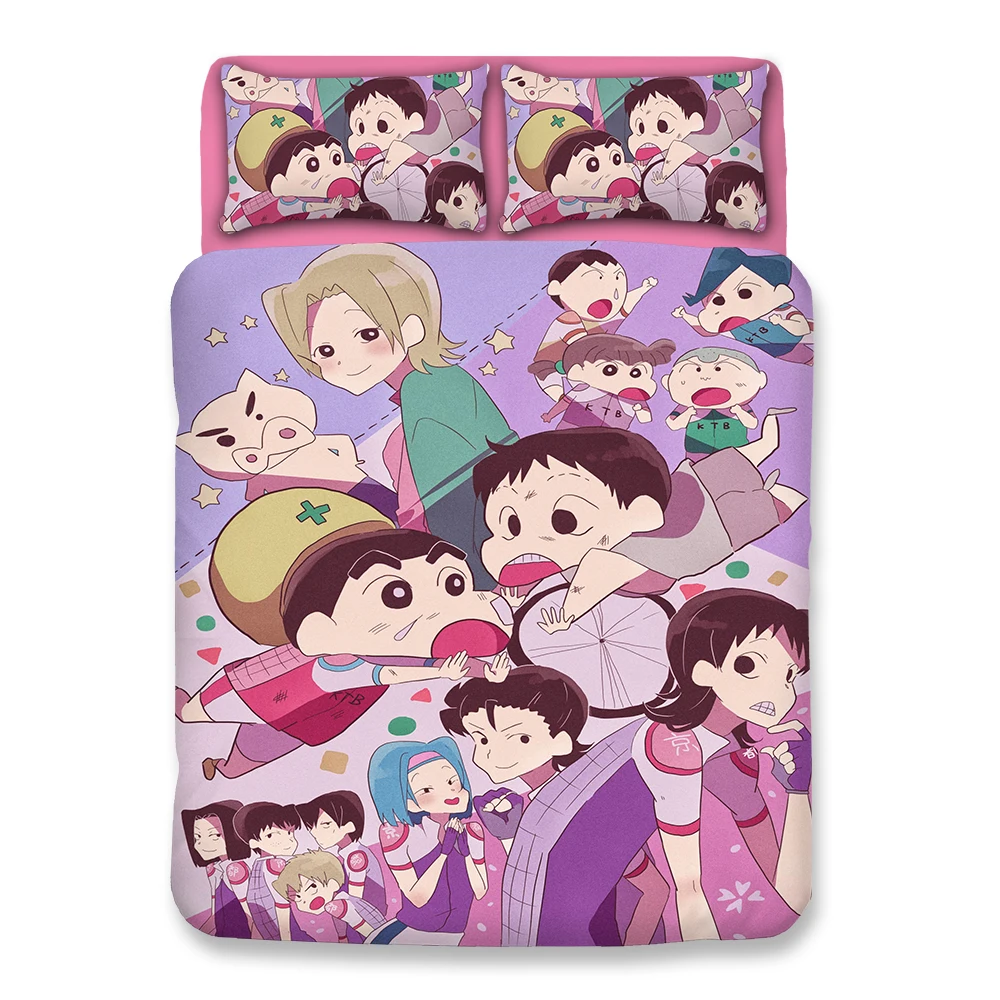 Одеяло/покрывало LLANCL с рисунком японского Аниме Crayon Shin-chan для взрослых спальни 3