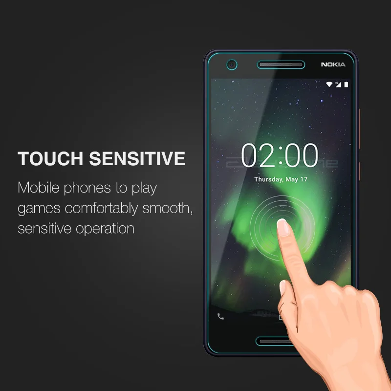 Закаленное стекло для Nokia 2 1 шт. защитная пленка экрана протектор TA 1080 1092 1084 1093