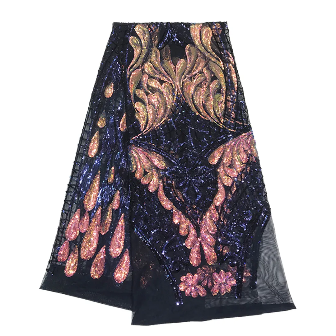 Африканская кружевная ткань 2019 Высококачественная африканская Тюлевая с