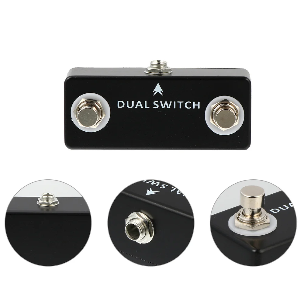 Ножной переключатель для гитары езды на велосипеде с двумя эффект педаль