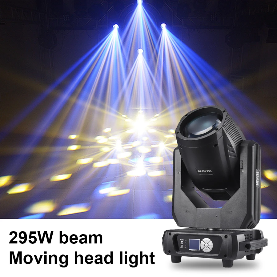 

Newly upgraded Beam 295W moving head light DMX controller Lyre for disco DJ music club Luces concert
