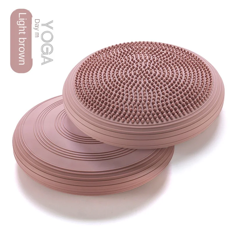 Сбалансированная подушка для йоги надувная Массажная пластина утолщенный