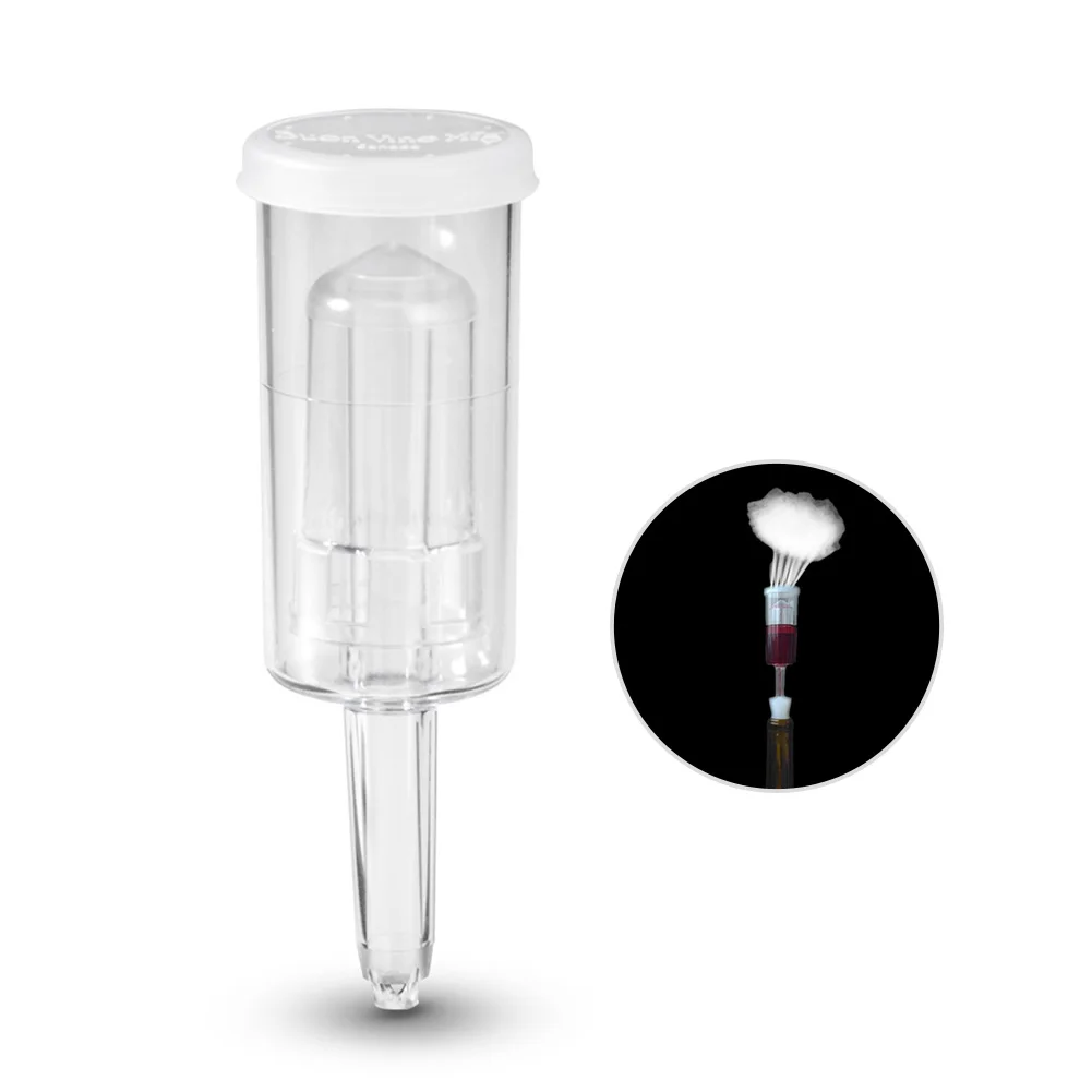 

Three-Piece One-Way Air Lock Brewing Barrel Exhaust Valve Fermentation Wine New Valve Wine Beer Making Twin Bubble Fermentation