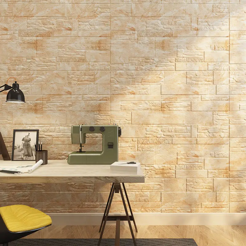 Самоклеящиеся 3D обои 1 шт. водонепроницаемые декоративные трехмерные рельефные