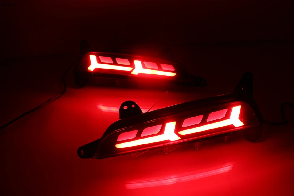 1 комплект светодиодные фонари для заднего бампера стоп сигнал поворота