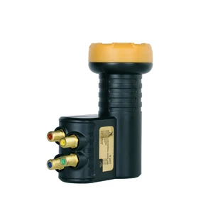 Универсальный Ku Band Quad LNB для спутникового ТВ-приемника, высокий коэффициент усиления, низкий уровень шума, HD цифровой 4 выхода LNB